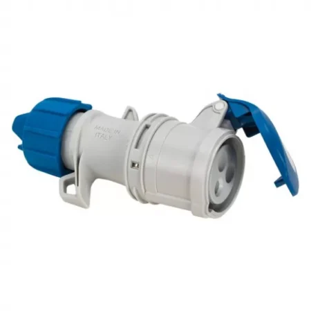 FANTON trailing socket 2P+E 16A 200-250V 6h IP44 Quick Wiring