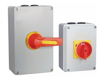ATEX Certified Isolators. Aluminium Enclosure. 25A-125A